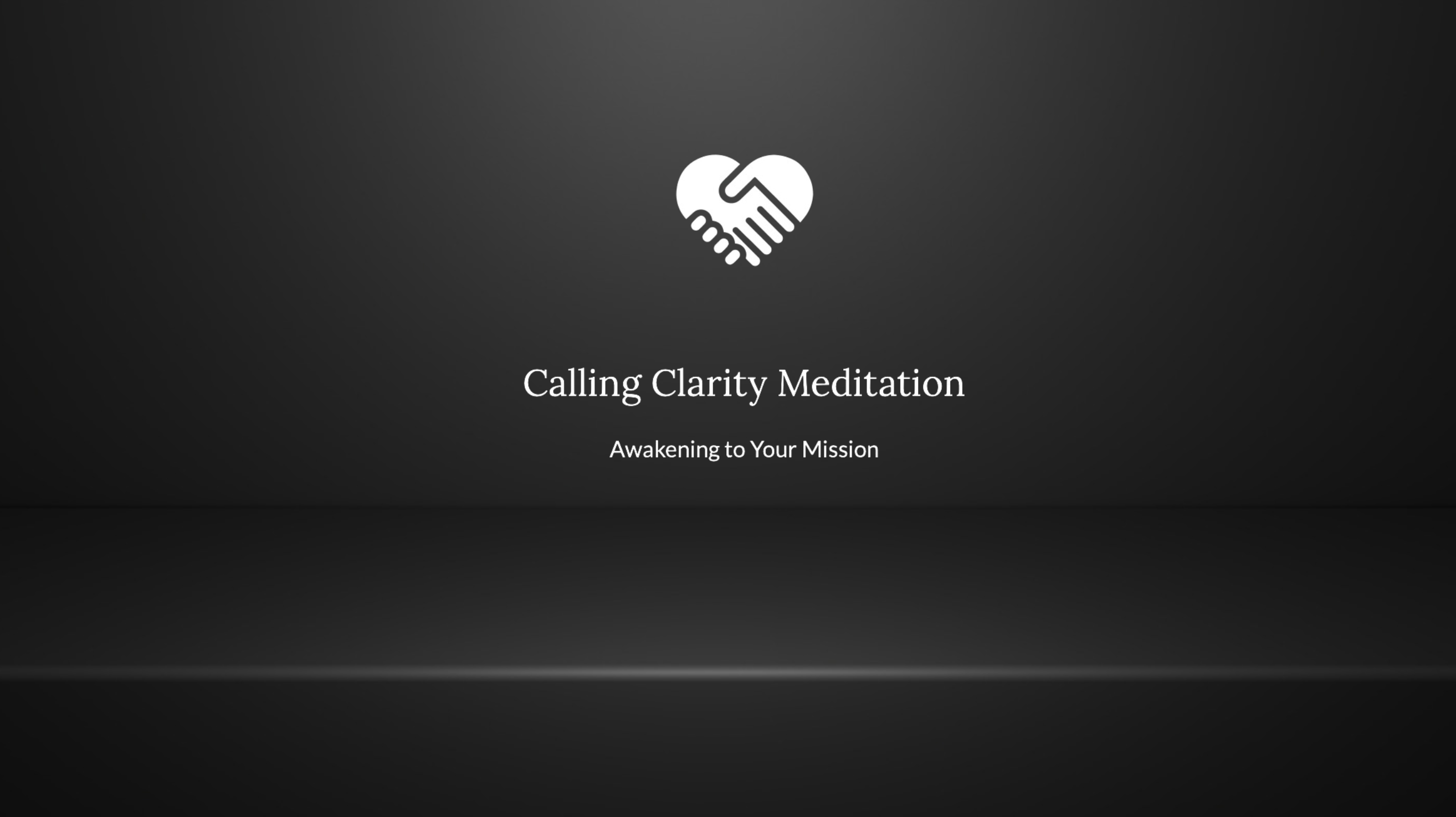 Calling Clarity Meditation